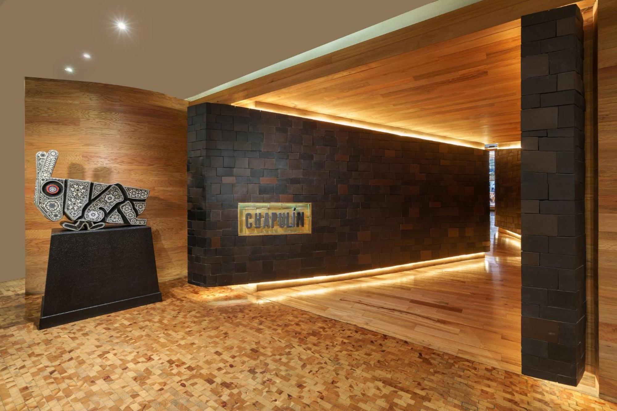 Presidente Intercontinental Mexico City By Ihg Exteriér fotografie Interior of the hotel